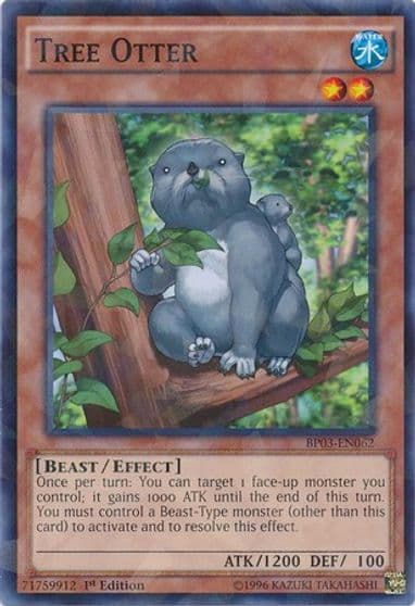 Tree Otter Shatterfoil Battle Pack 3: Monster League Yu-Gi-Oh! card