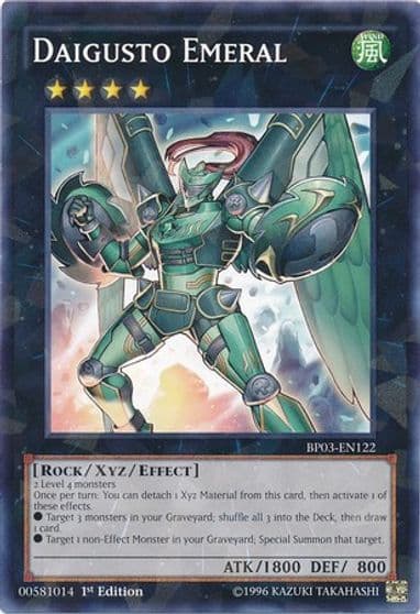 Daigusto Emeral Shatterfoil Battle Pack 3: Monster League Yu-Gi-Oh! card