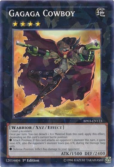 Gagaga Cowboy Shatterfoil Battle Pack 3: Monster League Yu-Gi-Oh! card