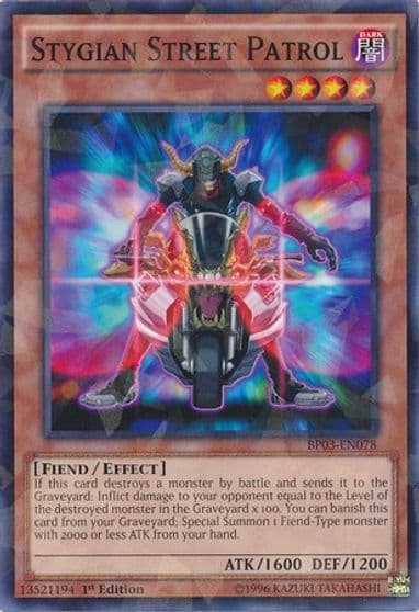 Stygian Street Patrol Shatterfoil Battle Pack 3: Monster League Yu-Gi-Oh! card