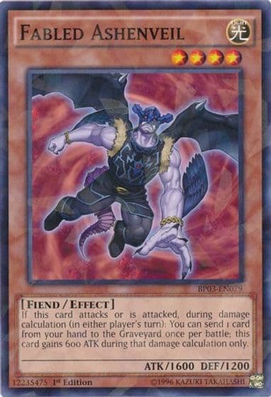 Fabled Ashenveil Shatterfoil Battle Pack 3: Monster League Yu-Gi-Oh! card