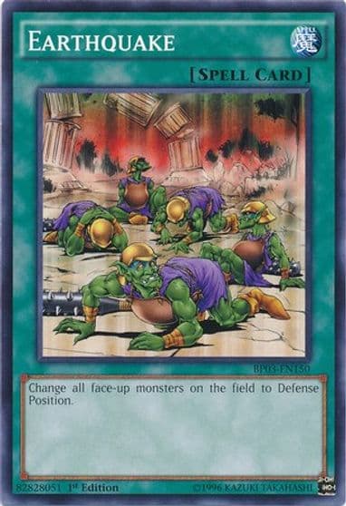Earthquake Battle Pack 3: Monster League Yu-Gi-Oh! card