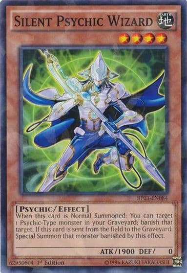 Silent Psychic Wizard Shatterfoil Battle Pack 3: Monster League Yu-Gi-Oh! card