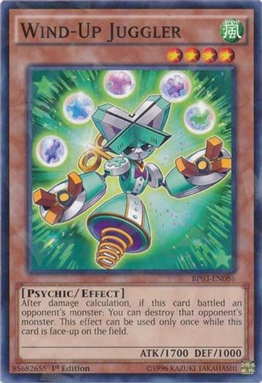 Wind Up Juggler Shatterfoil Battle Pack 3: Monster League Yu-Gi-Oh! card