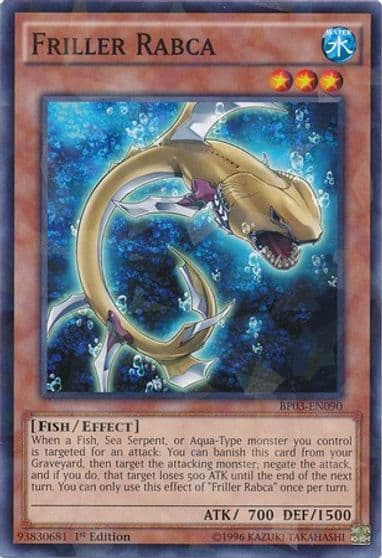 Friller Rabca Shatterfoil Battle Pack 3: Monster League Yu-Gi-Oh! card