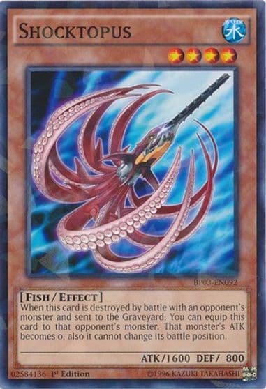 Shocktopus Shatterfoil Battle Pack 3: Monster League Yu-Gi-Oh! card