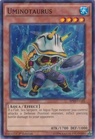 Uminotaurus Shatterfoil Battle Pack 3: Monster League Yu-Gi-Oh! card