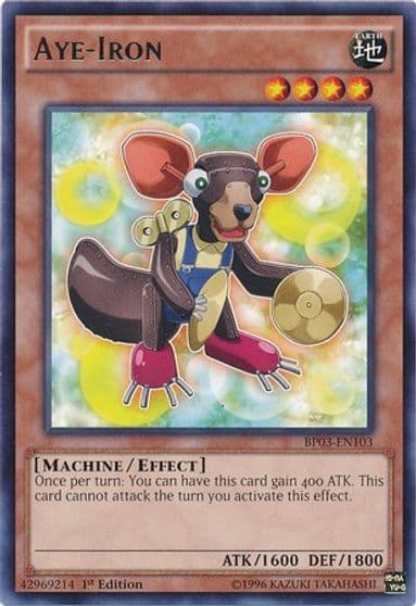 Aye Iron Battle Pack 3: Monster League Yu-Gi-Oh! card