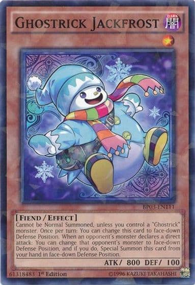 Ghostrick Jackfrost Shatterfoil Battle Pack 3: Monster League Yu-Gi-Oh! card