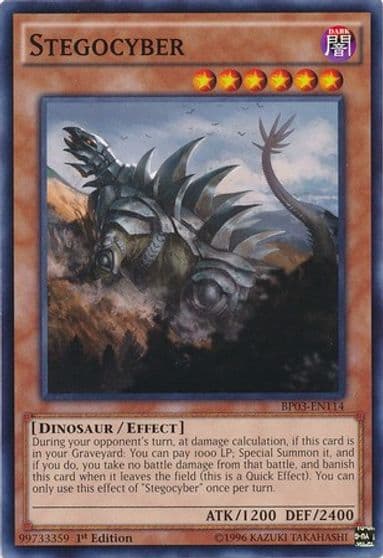 Stegocyber Battle Pack 3: Monster League Yu-Gi-Oh! card