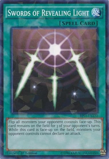 Swords of Revealing Light Shatterfoil Battle Pack 3: Monster League Yu-Gi-Oh! card