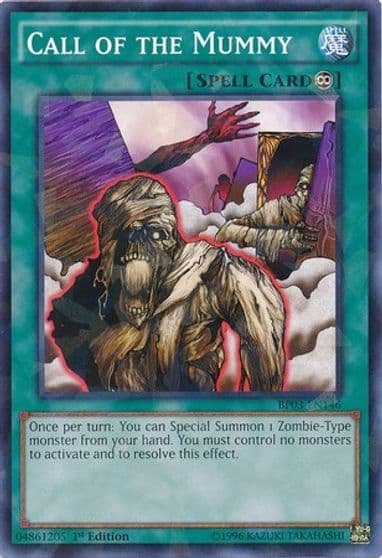 Call of the Mummy Shatterfoil Battle Pack 3: Monster League Yu-Gi-Oh! card