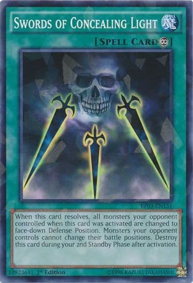 Swords of Concealing Light Shatterfoil Battle Pack 3: Monster League Yu-Gi-Oh! card