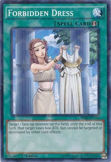 Forbidden Dress Shatterfoil Battle Pack 3: Monster League Yu-Gi-Oh! card