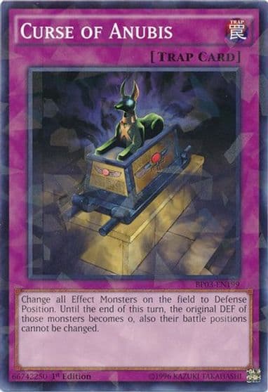Curse of Anubis Shatterfoil Battle Pack 3: Monster League Yu-Gi-Oh! card