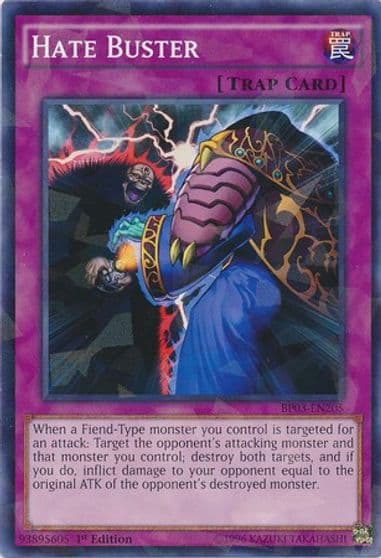 Hate Buster Shatterfoil Battle Pack 3: Monster League Yu-Gi-Oh! card