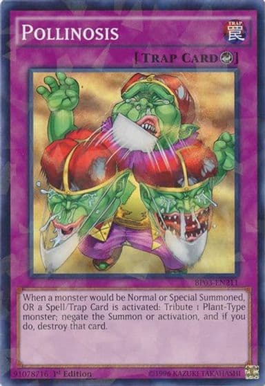 Pollinosis Shatterfoil Battle Pack 3: Monster League Yu-Gi-Oh! card
