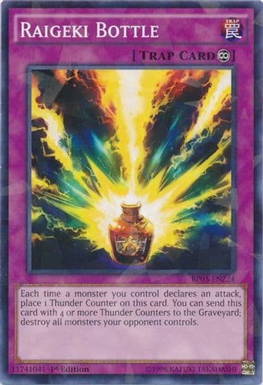 Raigeki Bottle Shatterfoil Battle Pack 3: Monster League Yu-Gi-Oh! card