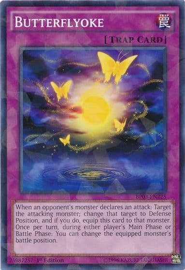 Butterflyoke Shatterfoil Battle Pack 3: Monster League Yu-Gi-Oh! card