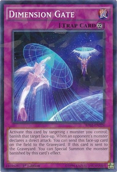 Dimension Gate Shatterfoil Battle Pack 3: Monster League Yu-Gi-Oh! card