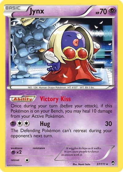 Jynx XY - Furious Fists Pokemon card