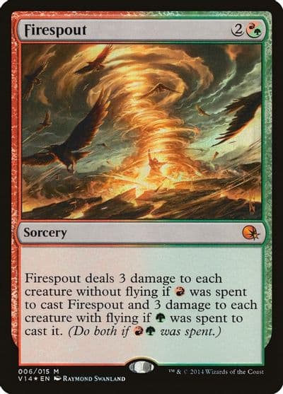 Firespout From the Vault: Annihilation Magic card