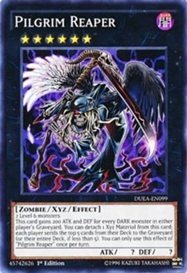 Pilgrim Reaper Duelist Alliance Yu-Gi-Oh! card
