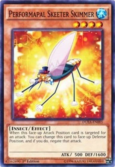 Performapal Skeeter Skimmer Duelist Alliance Yu-Gi-Oh! card