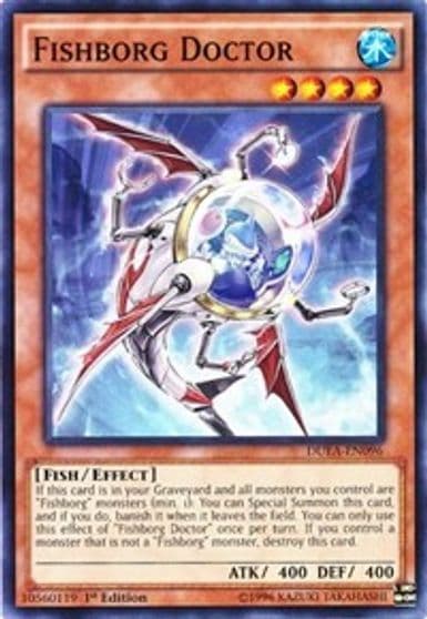 Fishborg Doctor Duelist Alliance Yu-Gi-Oh! card