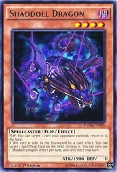 Shaddoll Dragon Duelist Alliance Yu-Gi-Oh! card
