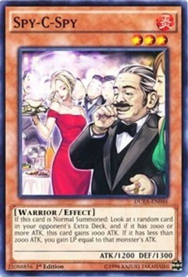 Spy C Spy Duelist Alliance Yu-Gi-Oh! card