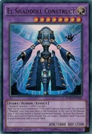 El Shaddoll Construct Duelist Alliance Yu-Gi-Oh! card
