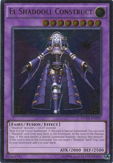 El Shaddoll Construct UTR Duelist Alliance Yu-Gi-Oh! card