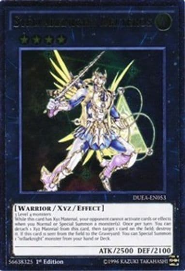 Stellarknight Delteros UTR Duelist Alliance Yu-Gi-Oh! card