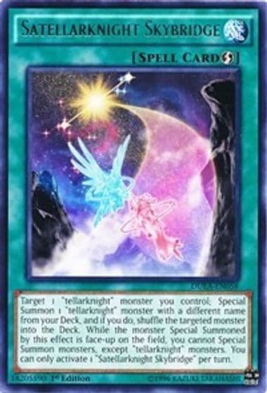 Satellarknight Skybridge Duelist Alliance Yu-Gi-Oh! card