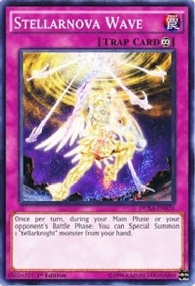 Stellarnova Wave Duelist Alliance Yu-Gi-Oh! card