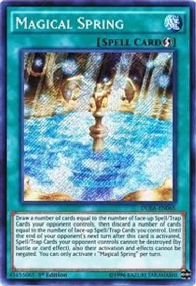 Magical Spring Duelist Alliance Yu-Gi-Oh! card