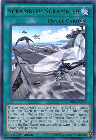 Scramble Scramble 2014 Mega-Tins Mega Pack Yu-Gi-Oh! card