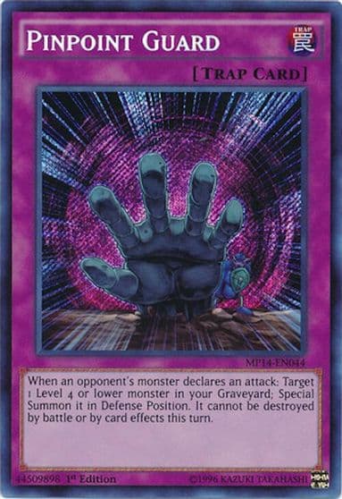 Pinpoint Guard 2014 Mega-Tins Mega Pack Yu-Gi-Oh! card