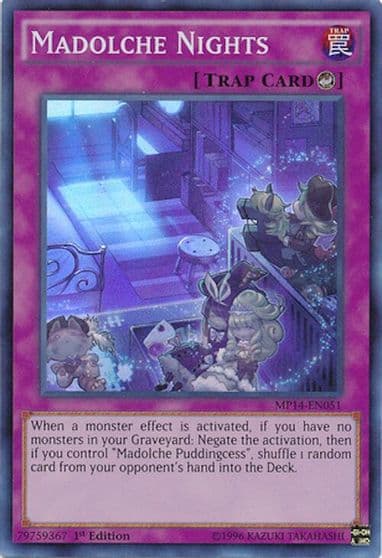 Madolche Nights 2014 Mega-Tins Mega Pack Yu-Gi-Oh! card