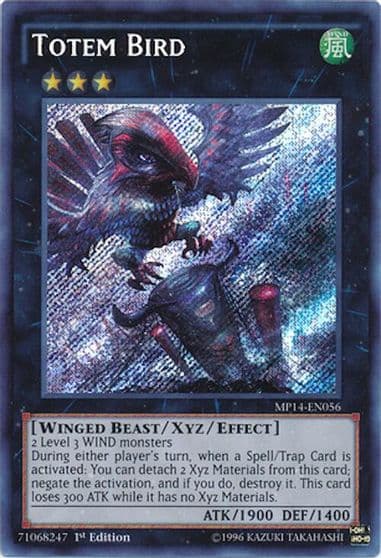 Totem Bird 2014 Mega-Tins Mega Pack Yu-Gi-Oh! card