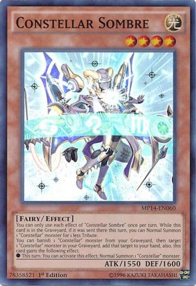 Constellar Sombre 2014 Mega-Tins Mega Pack Yu-Gi-Oh! card