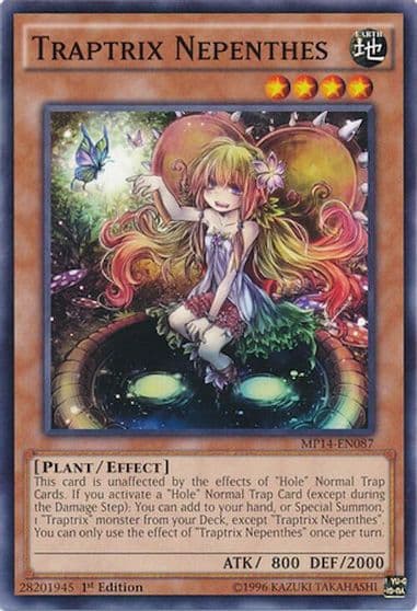 Traptrix Nepenthes 2014 Mega-Tins Mega Pack Yu-Gi-Oh! card