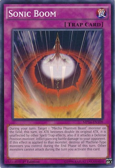Sonic Boom 2014 Mega-Tins Mega Pack Yu-Gi-Oh! card