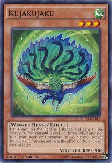 Kujakujaku 2014 Mega-Tins Mega Pack Yu-Gi-Oh! card