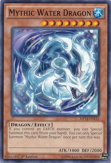 Mythic Water Dragon 2014 Mega-Tins Mega Pack Yu-Gi-Oh! card