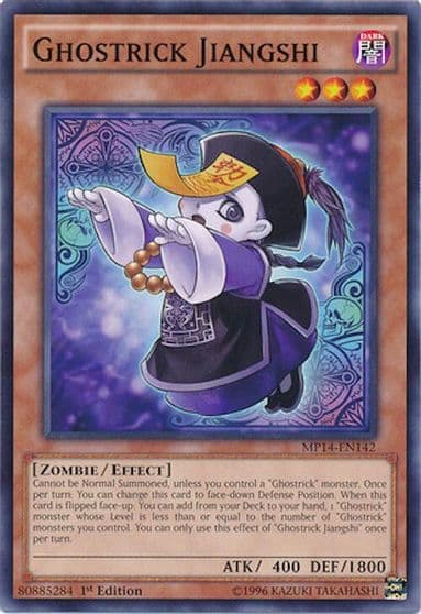Ghostrick Jiangshi 2014 Mega-Tins Mega Pack Yu-Gi-Oh! card
