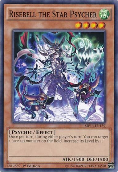 Risebell the Star Psycher 2014 Mega-Tins Mega Pack Yu-Gi-Oh! card