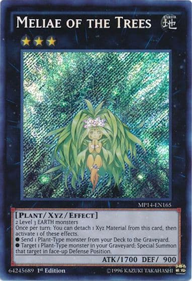 Meliae of the Trees 2014 Mega-Tins Mega Pack Yu-Gi-Oh! card