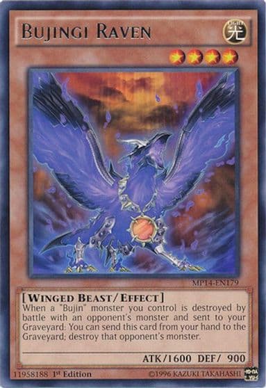 Bujingi Raven 2014 Mega-Tins Mega Pack Yu-Gi-Oh! card